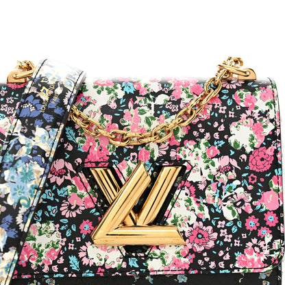 Louis Vuitton Printed Calfskin Flower Twist Shoulder Bag PM 7 of 9