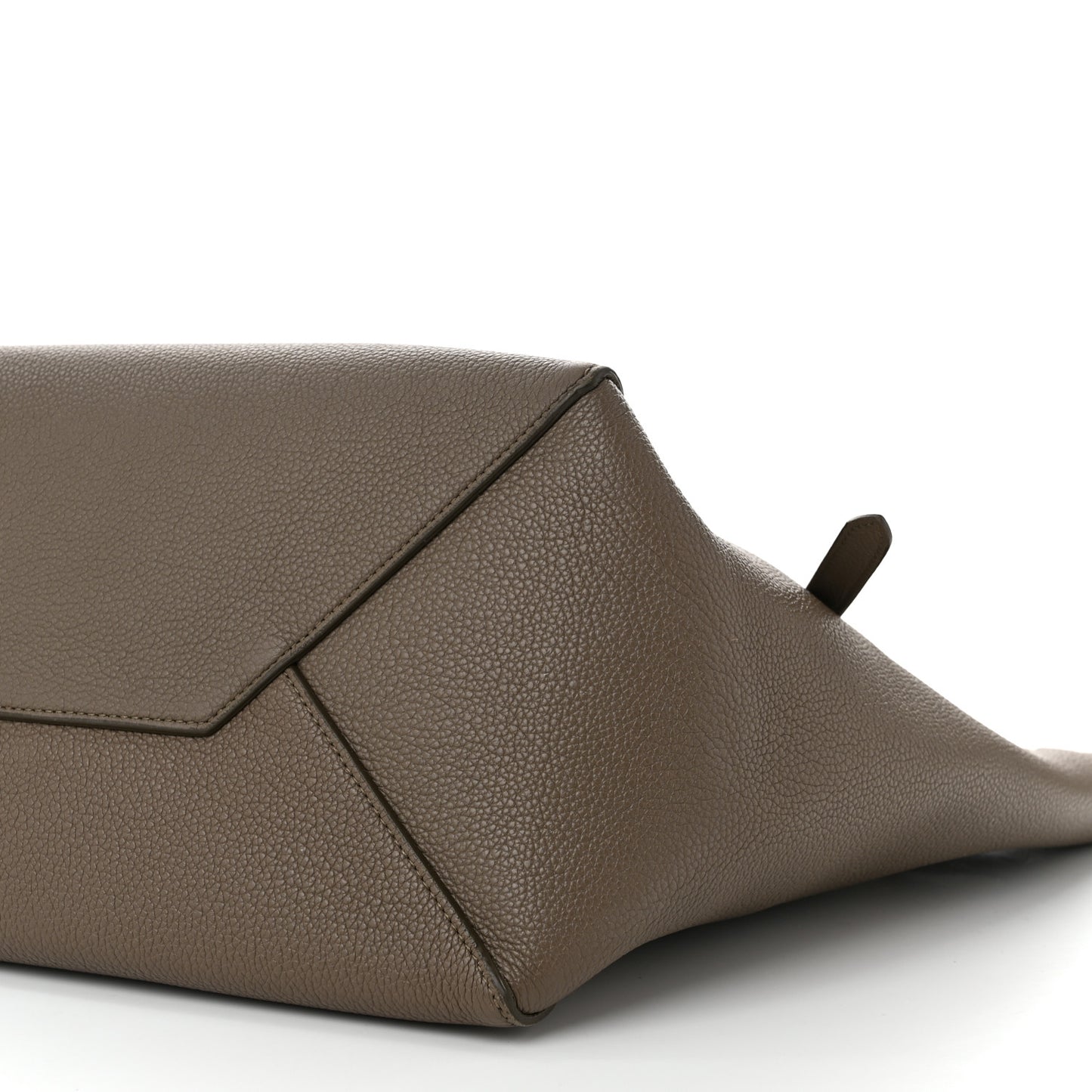 Soft Grained Calfskin Small Belt Cabas Phantom Taupe