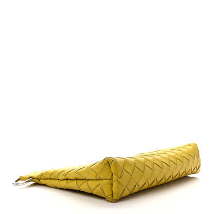 Bottega Veneta Nappa Intrecciato Flat Zip Pouch Buttercup 4 of 8