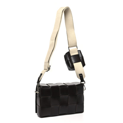 Bottega Veneta Calfskin Maxi Intrecciato Versatile Cassette Bag Brown 3 of 10