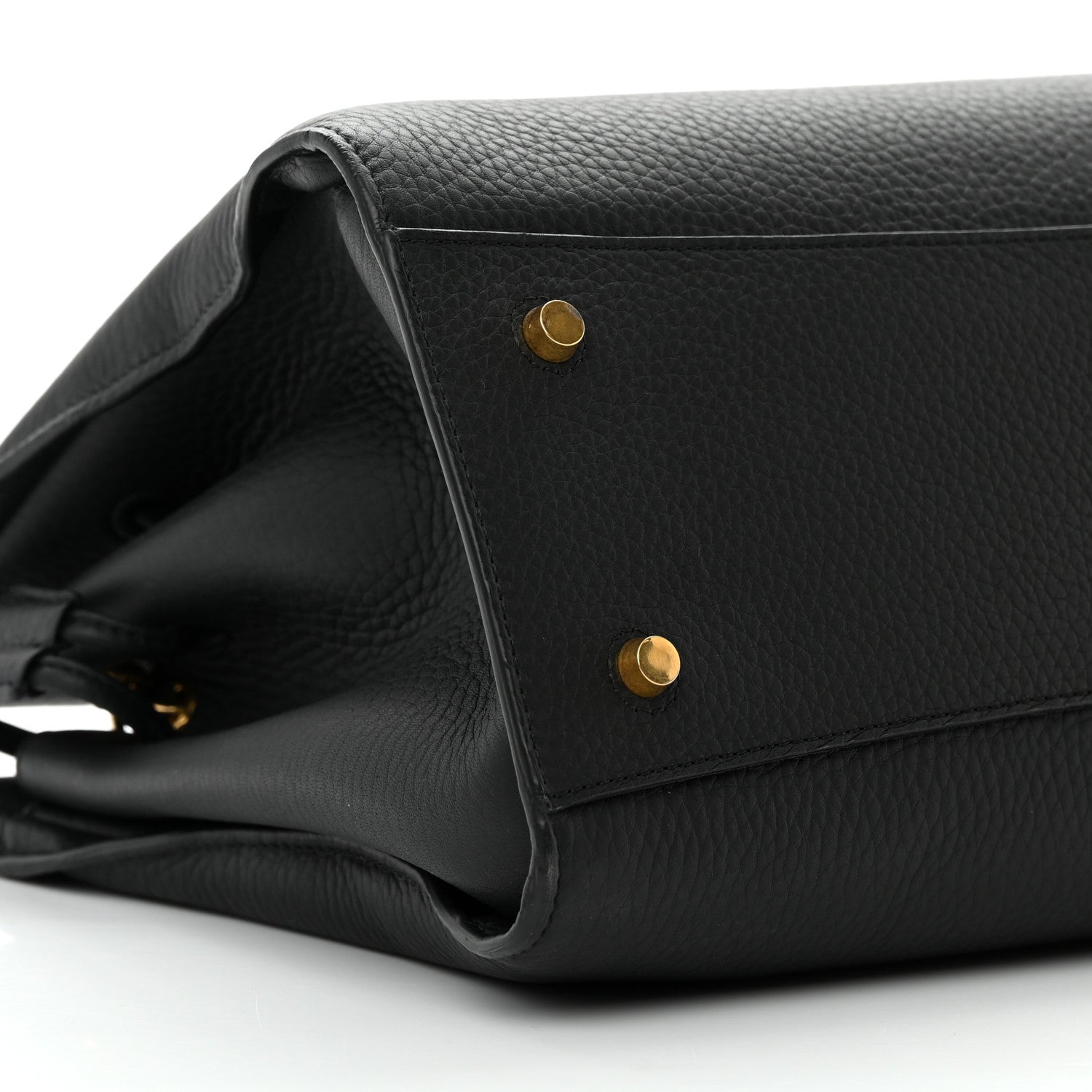 Mulberry Heavy Grain Iris Tote Black 9 of 21