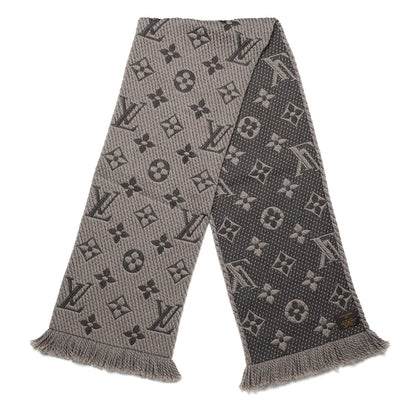 Louis Vuitton Wool Silk Logomania Scarf Verone 3 of 4