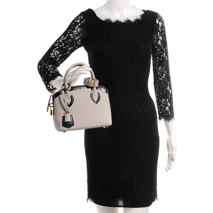 Louis Vuitton Cuir Obsession Lockit BB Gris 2 of 8
