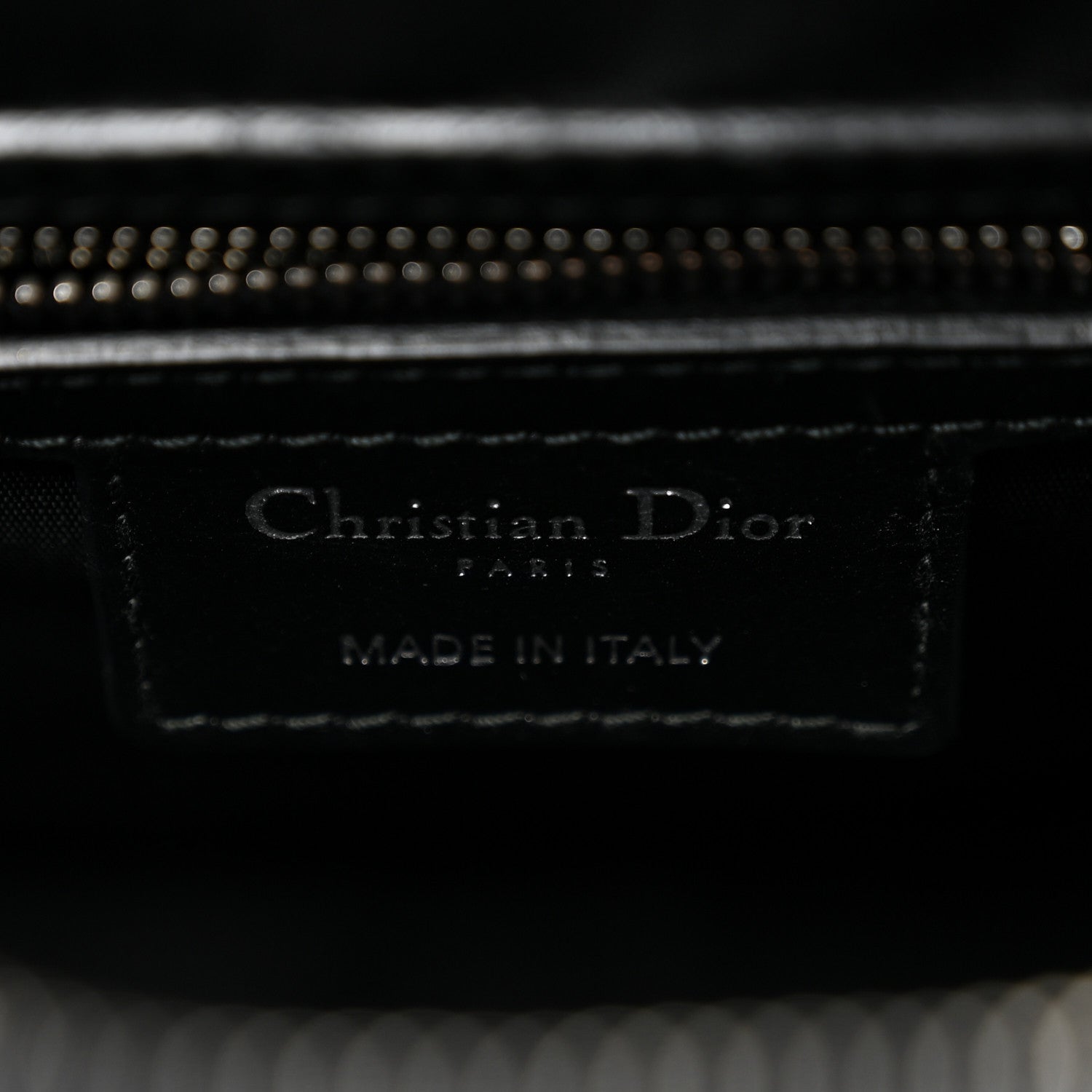 Christian Dior Coated Canvas Cannage Crossbody Bag Black 6 of 10