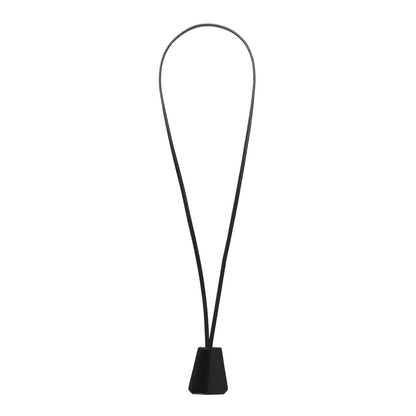 Hermes Box Clochette Long Necklace Black 3 of 5
