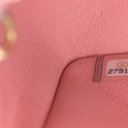 Chanel Lambskin Quilted Mini Rectangular Flap Pink 7 of 12