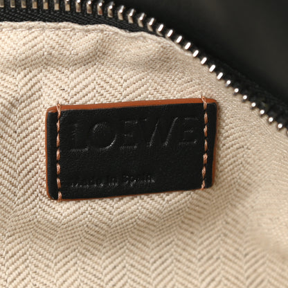 Loewe Calfskin Medium Puzzle Bag Black Tan 6 of 7