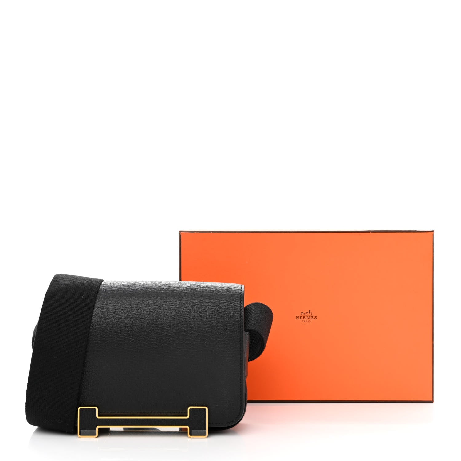 Hermes Chevre Mysore Geta Black 11 of 11