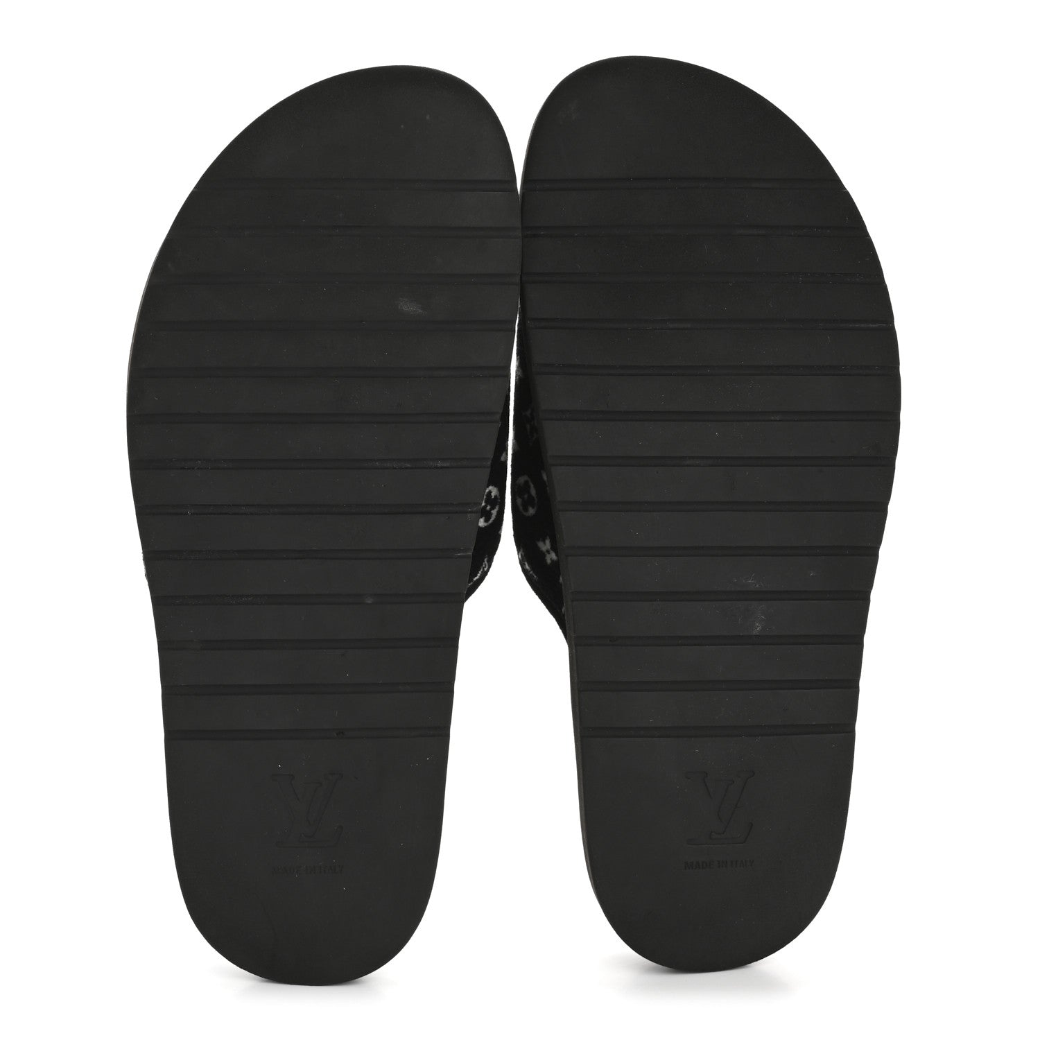 Louis Vuitton Monogram Mens Miami Mules 8.5 Black 6 of 9