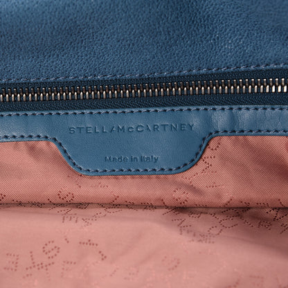 Stella McCartney Shaggy Deer Falabella Fold Over Tote Blue 7 of 10