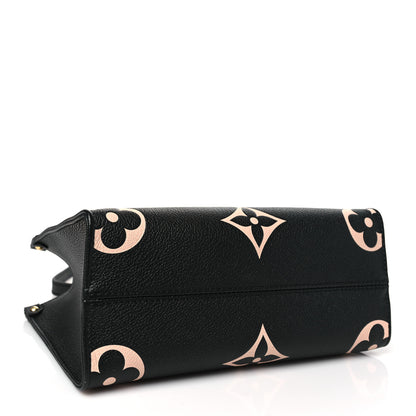 Louis Vuitton Empreinte Monogram Giant Onthego PM Black Beige 4 of 9