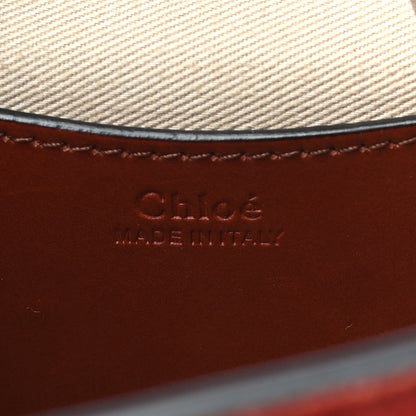 Chloe Calfskin Suede Large Tess Bag Sepia Brown 7 of 20