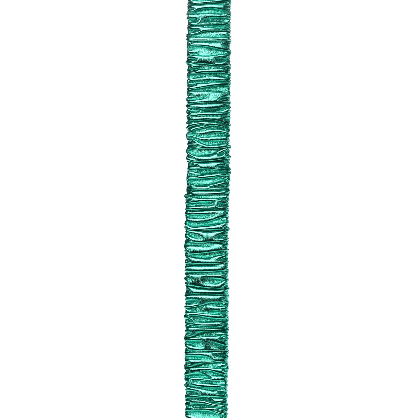 Metallic Lambskin Ruched CC Belt 75 30 Green