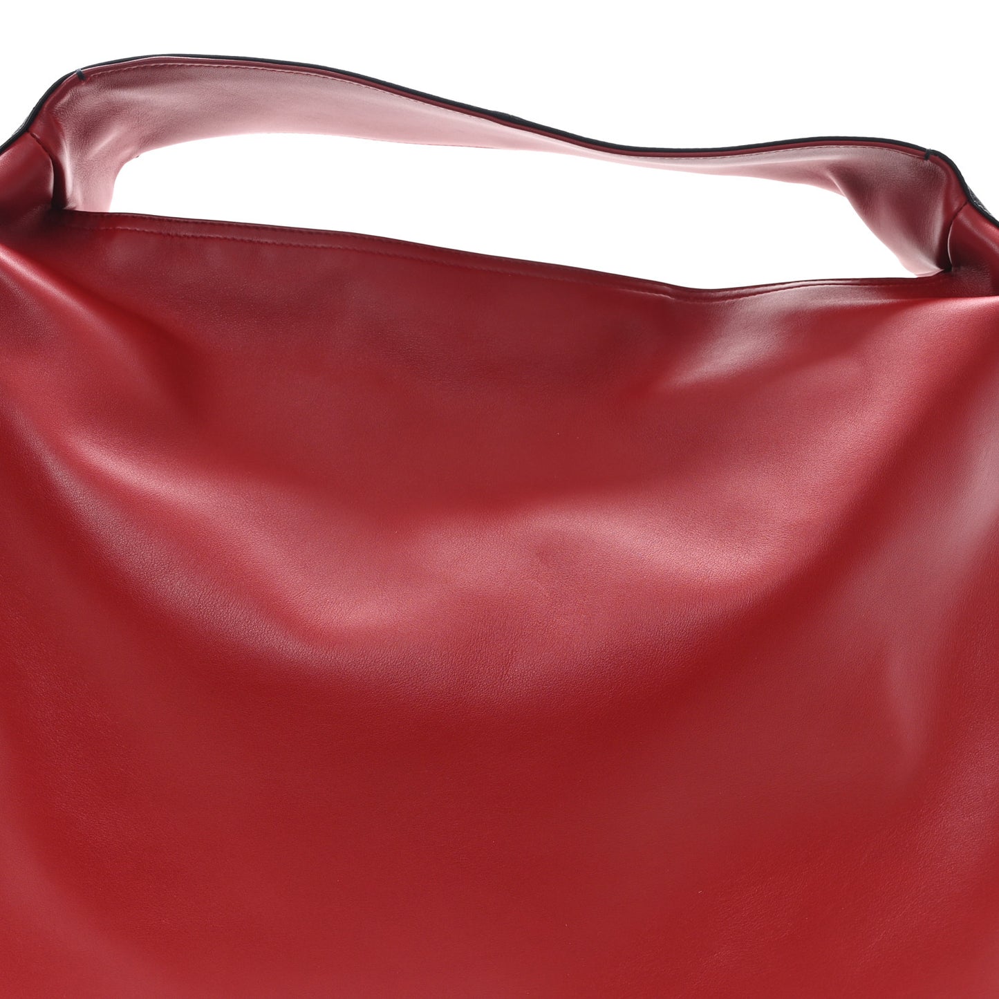 Silky Calfskin Large Hop Rosewood Space Lapilli