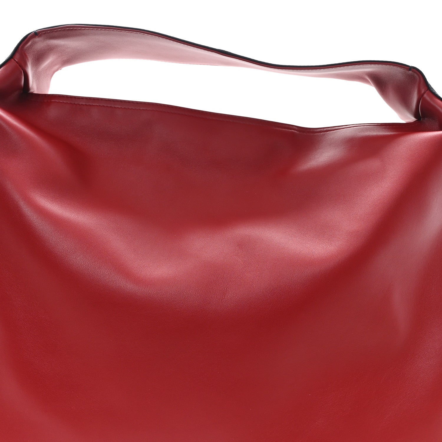 Bottega Veneta Silky Calfskin Large Hop Rosewood Space Lapilli 8 of 11
