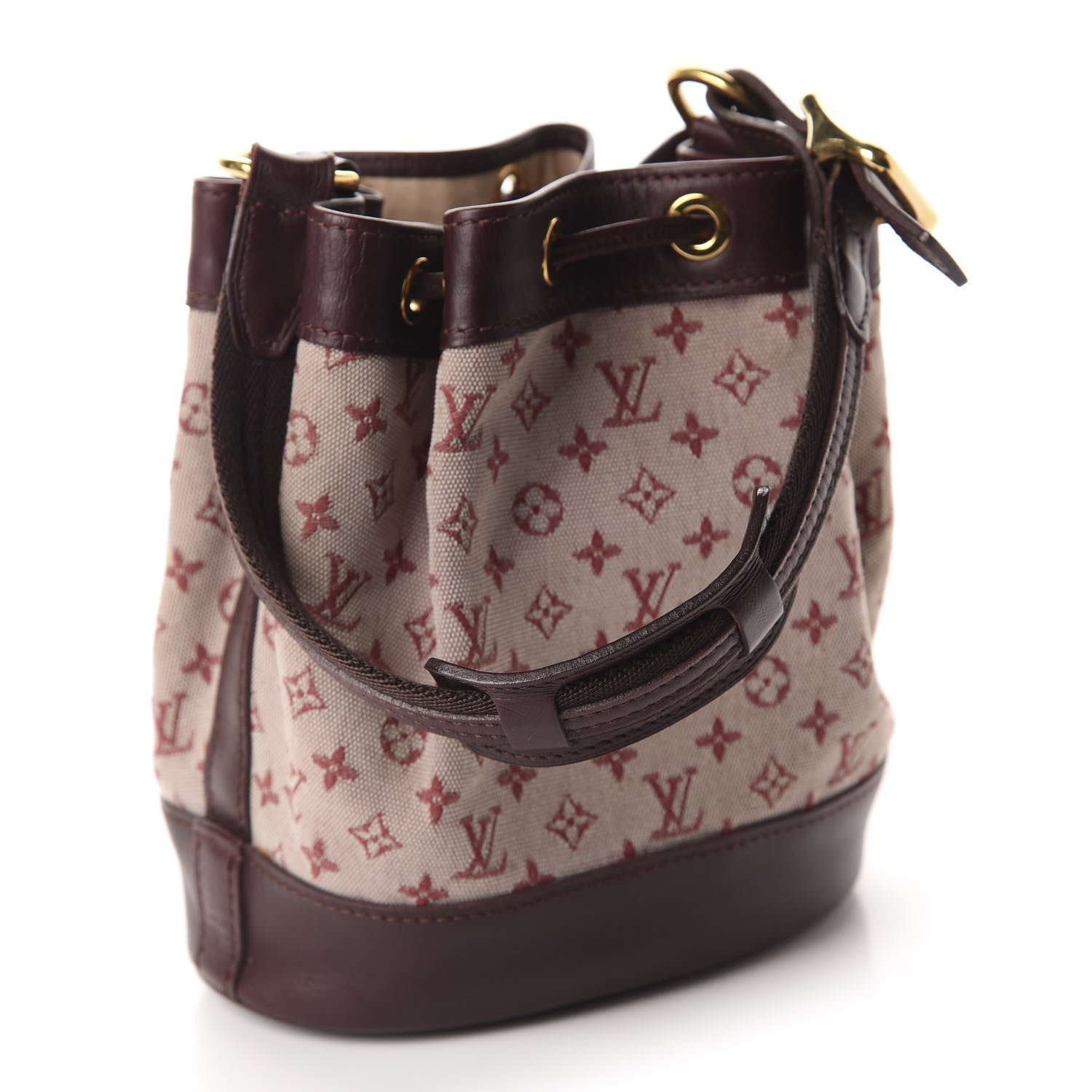 Louis Vuitton Mini Lin Monogram Noelie Cherry 3 of 11
