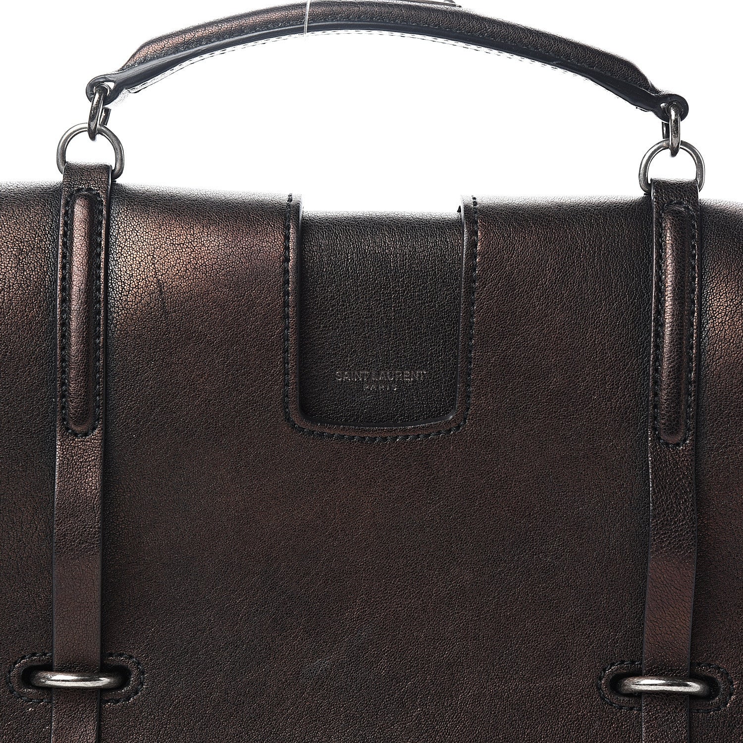 Saint Laurent Lambskin Large Charlotte Messenger Bag Black 9 of 10