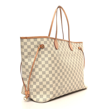 Louis Vuitton Damier Azur Neo Neverfull GM Rose Ballerine 4 of 17