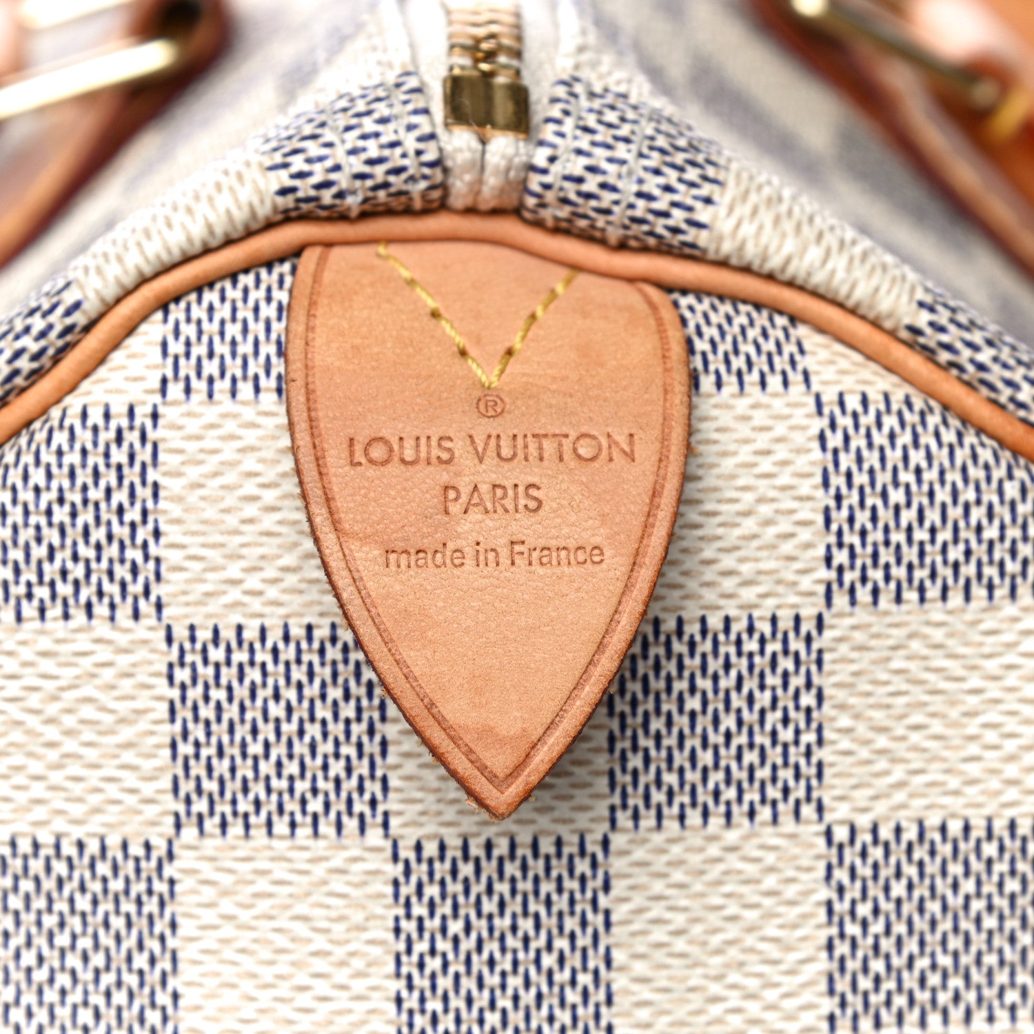 Louis Vuitton Damier Azur Speedy 30 6 of 9