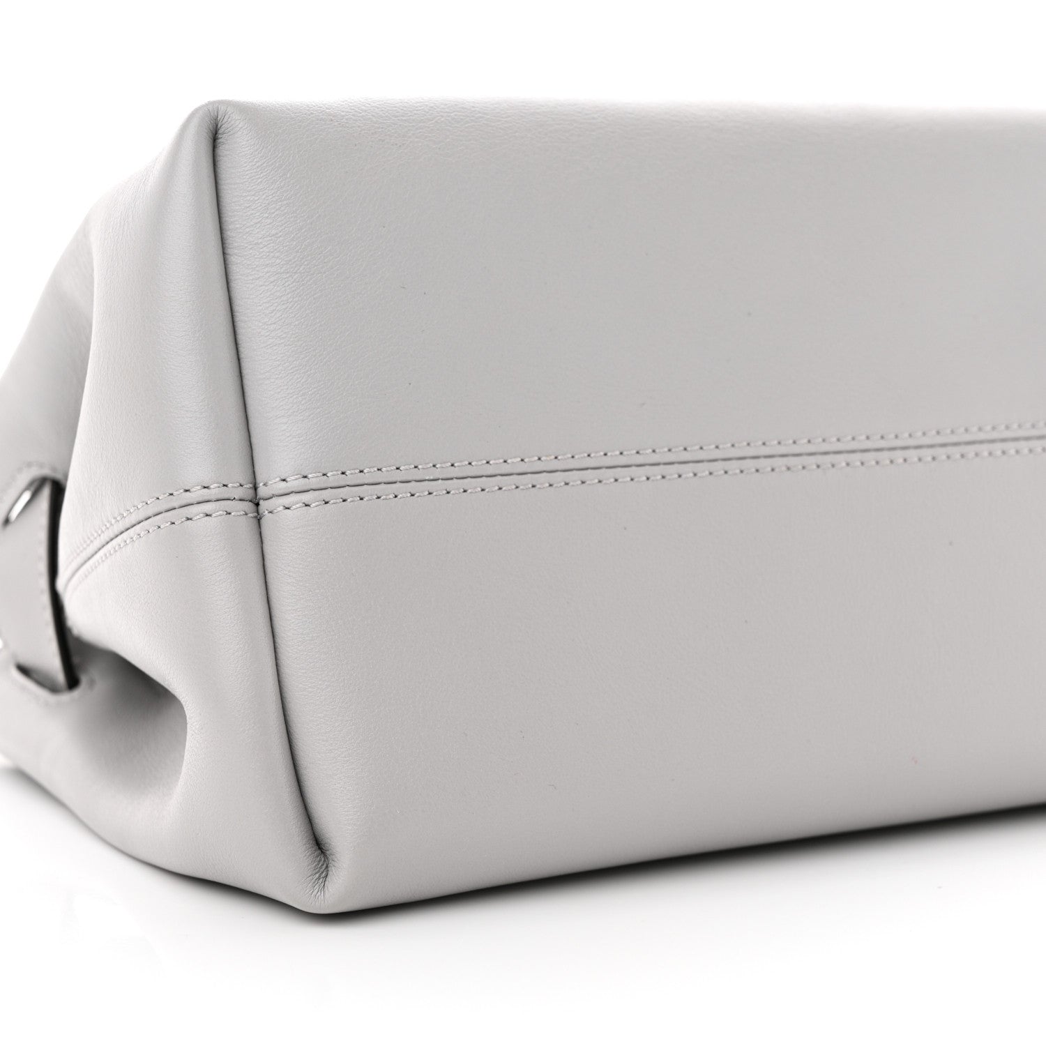 Mulberry Silky Calfskin Medium Islington Pale Grey 8 of 9