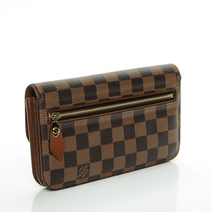 Louis Vuitton Damier Ebene Ascot Wallet 3 of 9