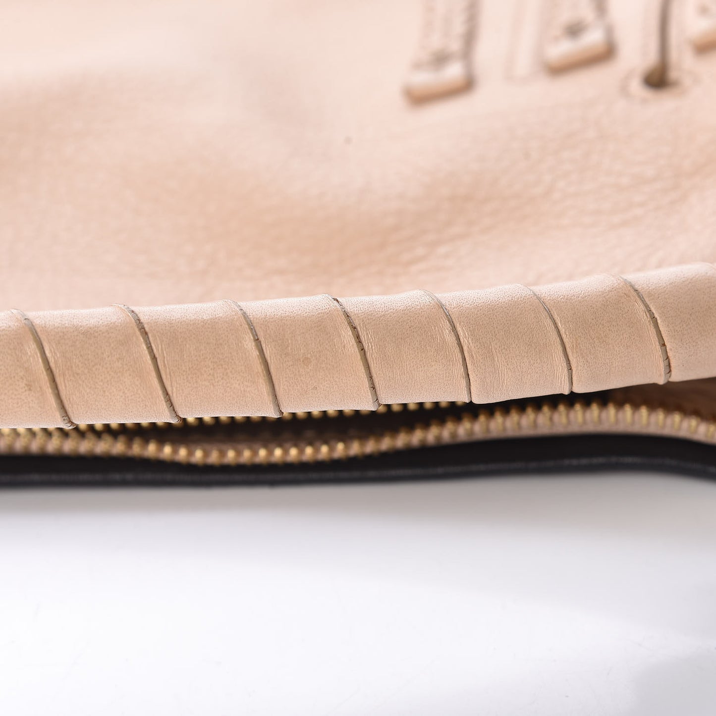 Calfskin Large Marcie Hobo Blondie Beige