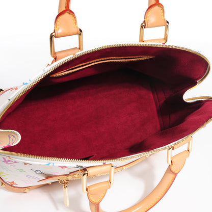 Louis Vuitton Monogram Multicolor Alma White 5 of 7