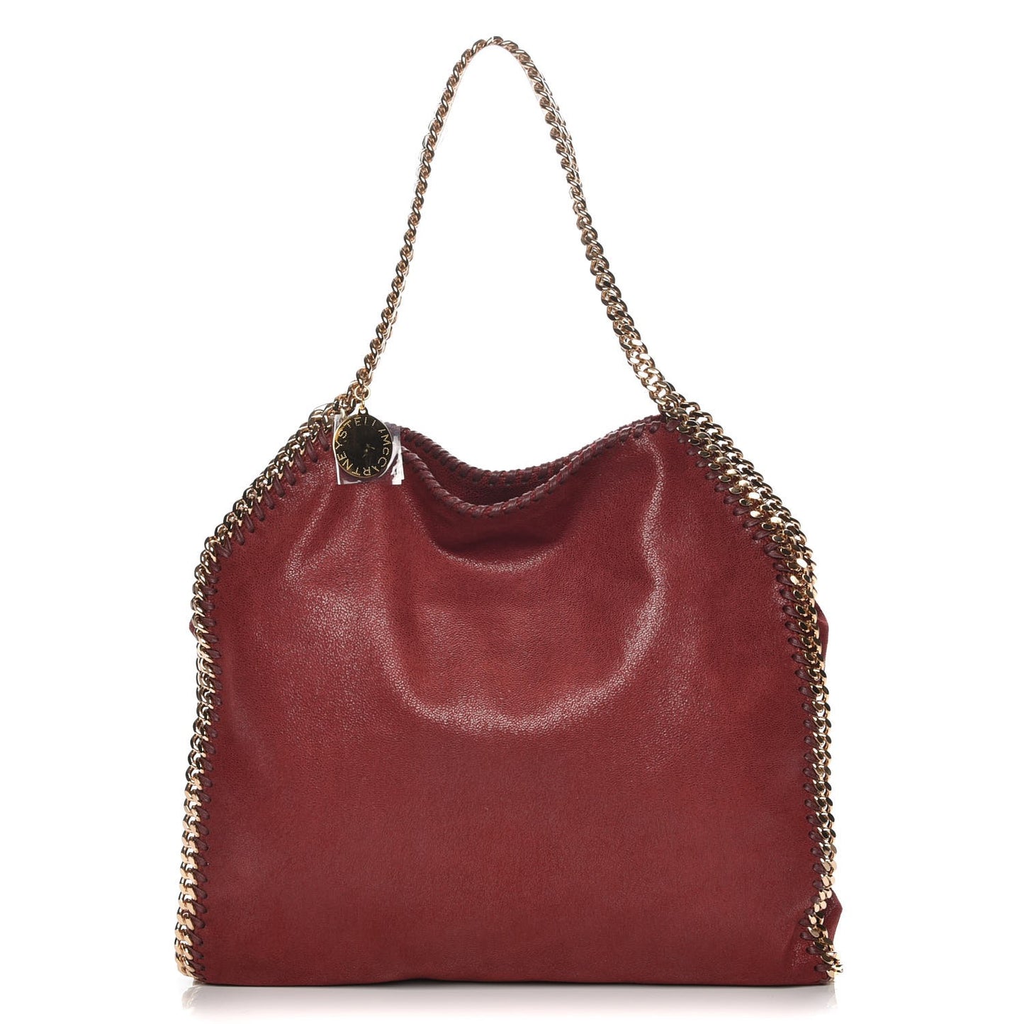 Shaggy Deer Small Falabella Tote Ruby