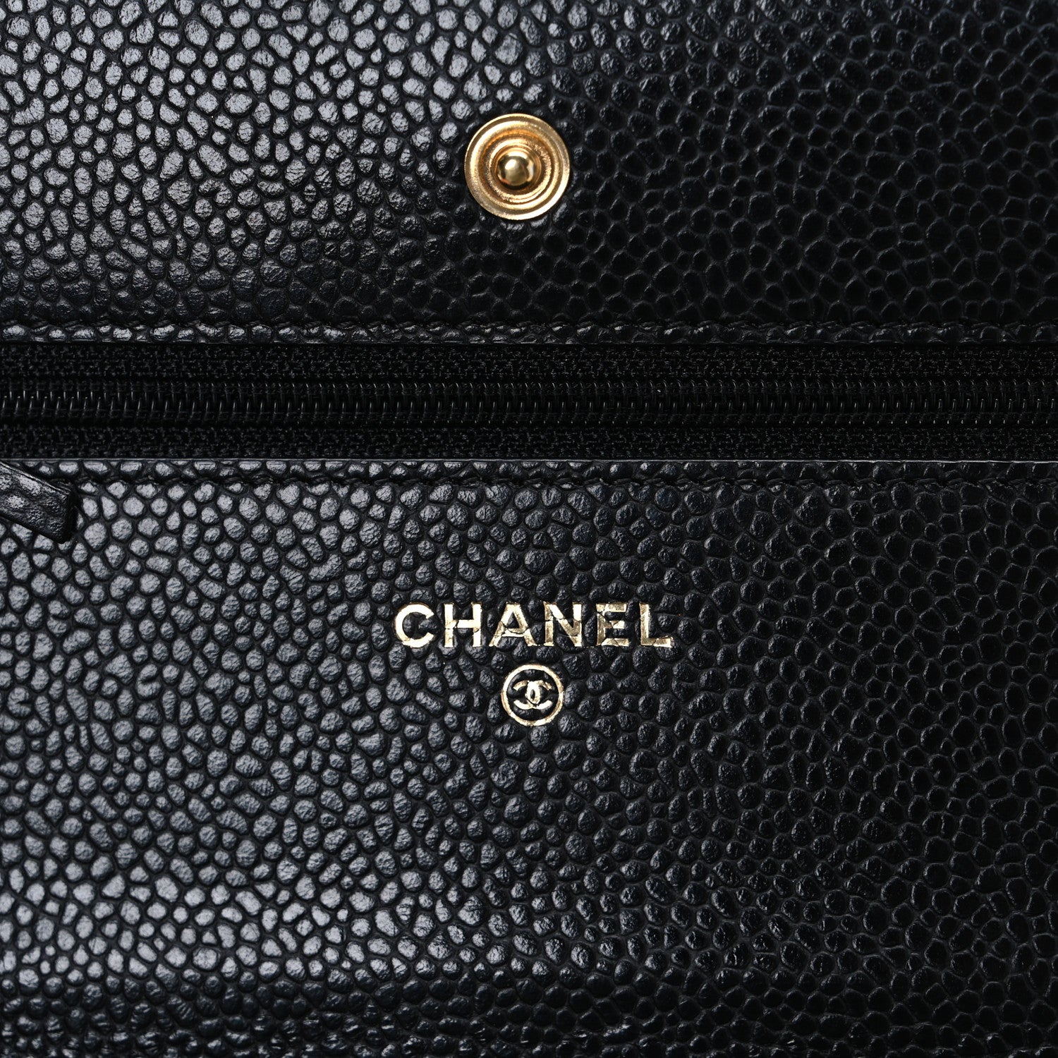 Chanel Caviar Quilted Wallet On Chain WOC Black 6 of 11
