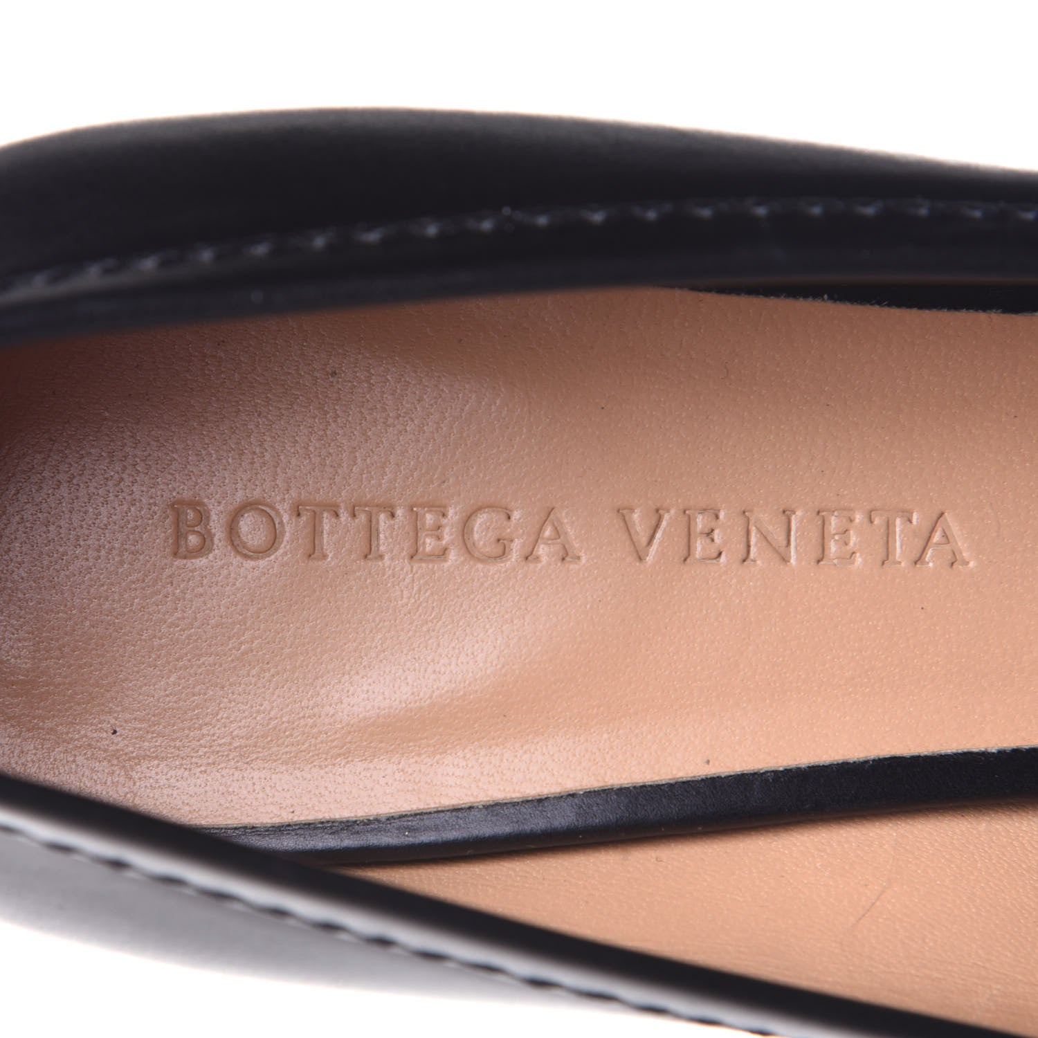 Bottega Veneta Nappa Calf Hair Madame Pumps 37 Black 9 of 10
