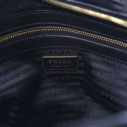Prada Nappa Gaufre Buckle Bowler Black 6 of 11
