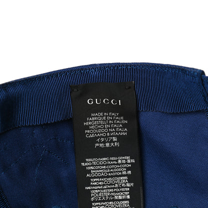 Gucci X MLB Cotton NY Yankees Baseball Hat 57-61 Blue 5 of 7