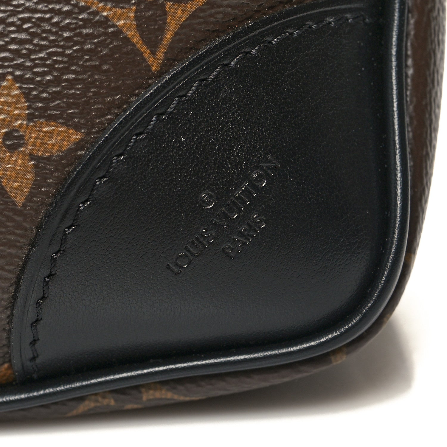 Louis Vuitton Monogram Odeon MM Black 6 of 9