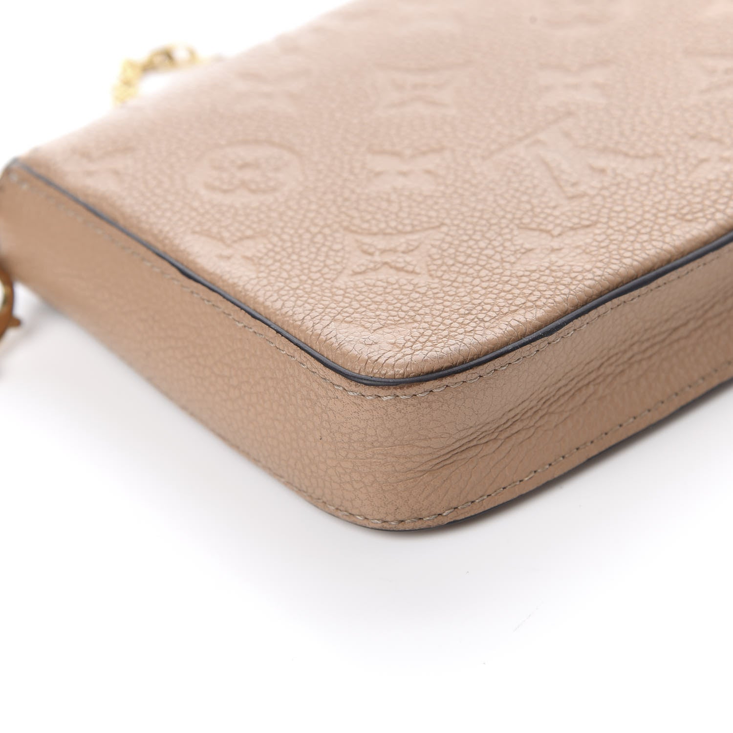Louis Vuitton Empreinte Pochette Felicie Chain Wallet Papyrus 14 of 17