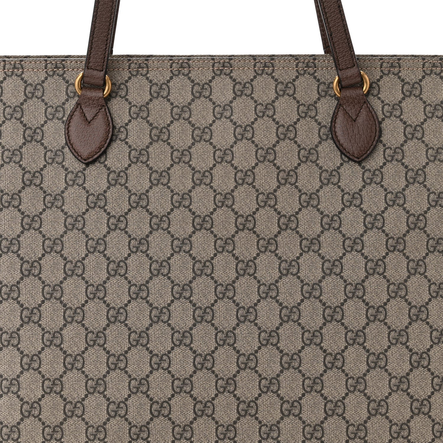 Gucci GG Supreme Monogram Medium Ophidia Shopping Tote Ebony 8 of 10