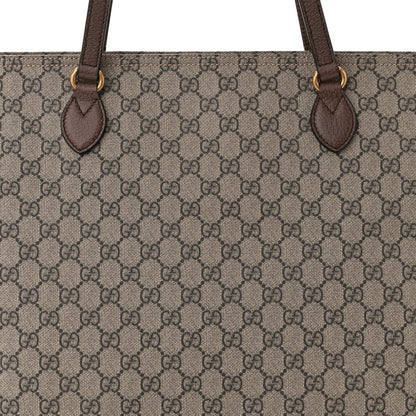Gucci GG Supreme Monogram Medium Ophidia Shopping Tote Ebony 8 of 10