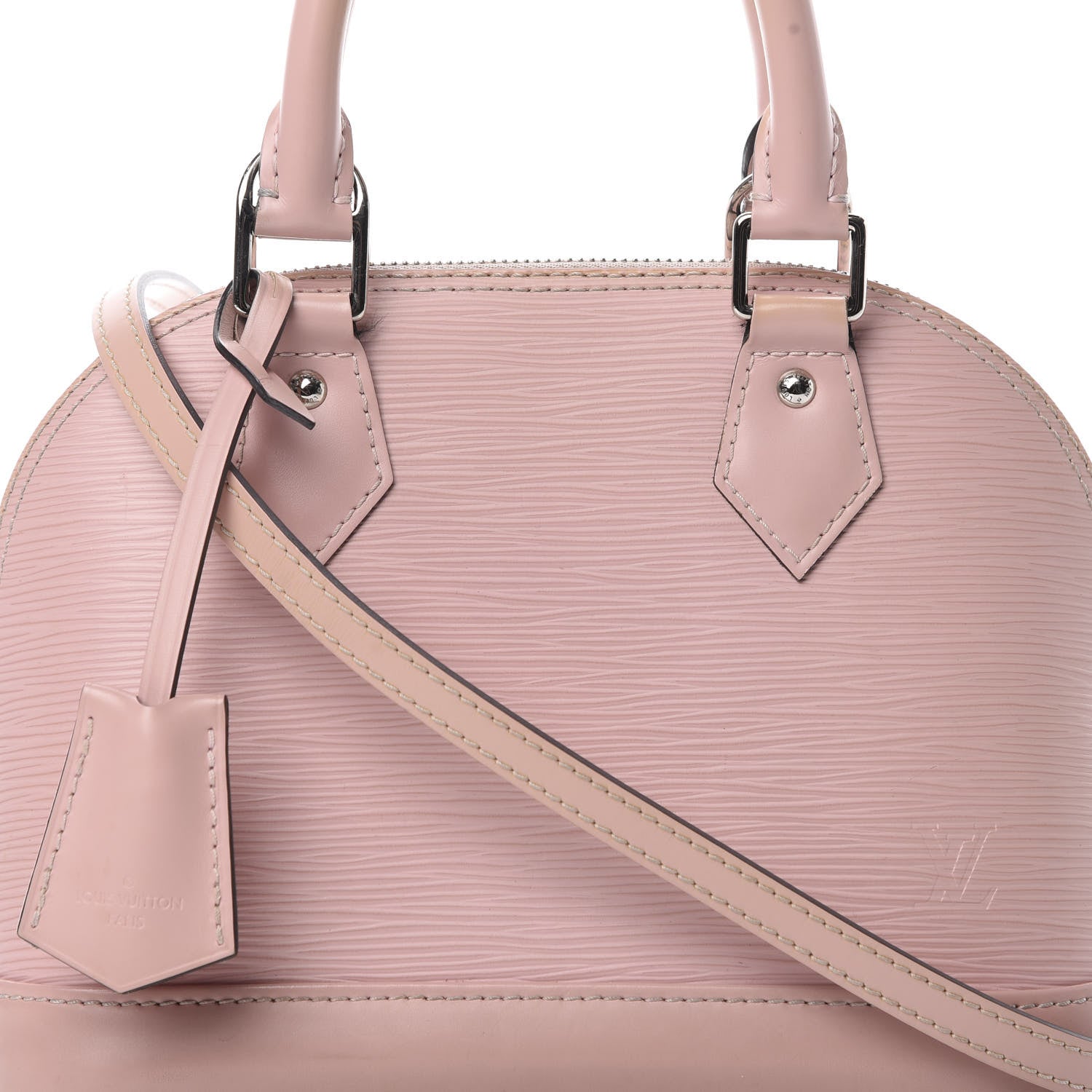 Louis Vuitton Epi Alma BB Rose Ballerine 8 of 19
