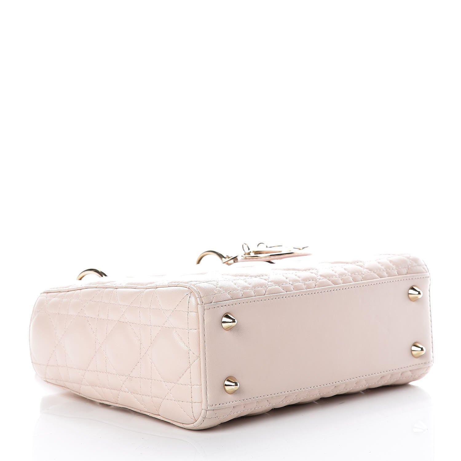 Christian Dior Lambskin Cannage Small Lucky Badges My Lady Dior Pink 4 of 16
