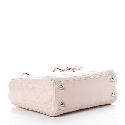 Christian Dior Lambskin Cannage Small Lucky Badges My Lady Dior Pink 4 of 16