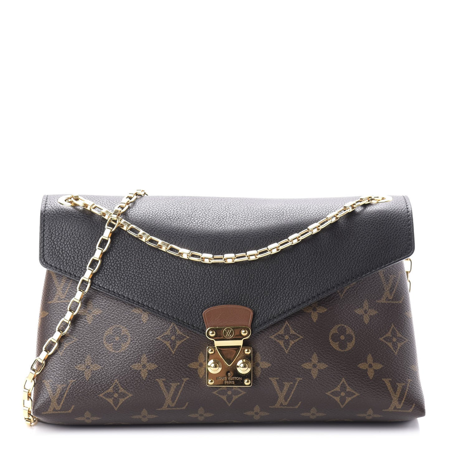 Monogram Pallas Chain Black