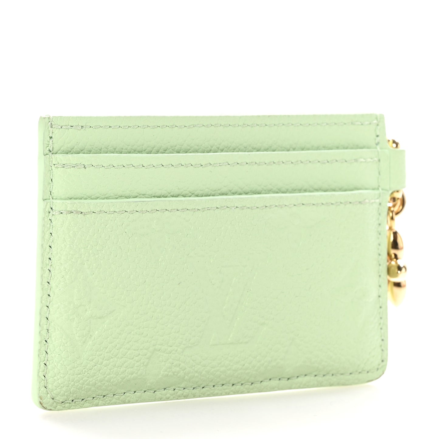 Empreinte Monogram LV Charms Card Holder Spring Green