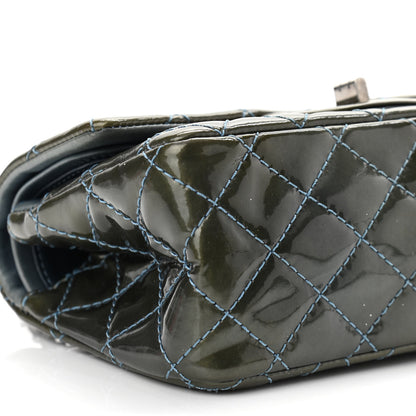 Chanel Patent 2.55 Reissue Flap 224 Blue 9 of 14