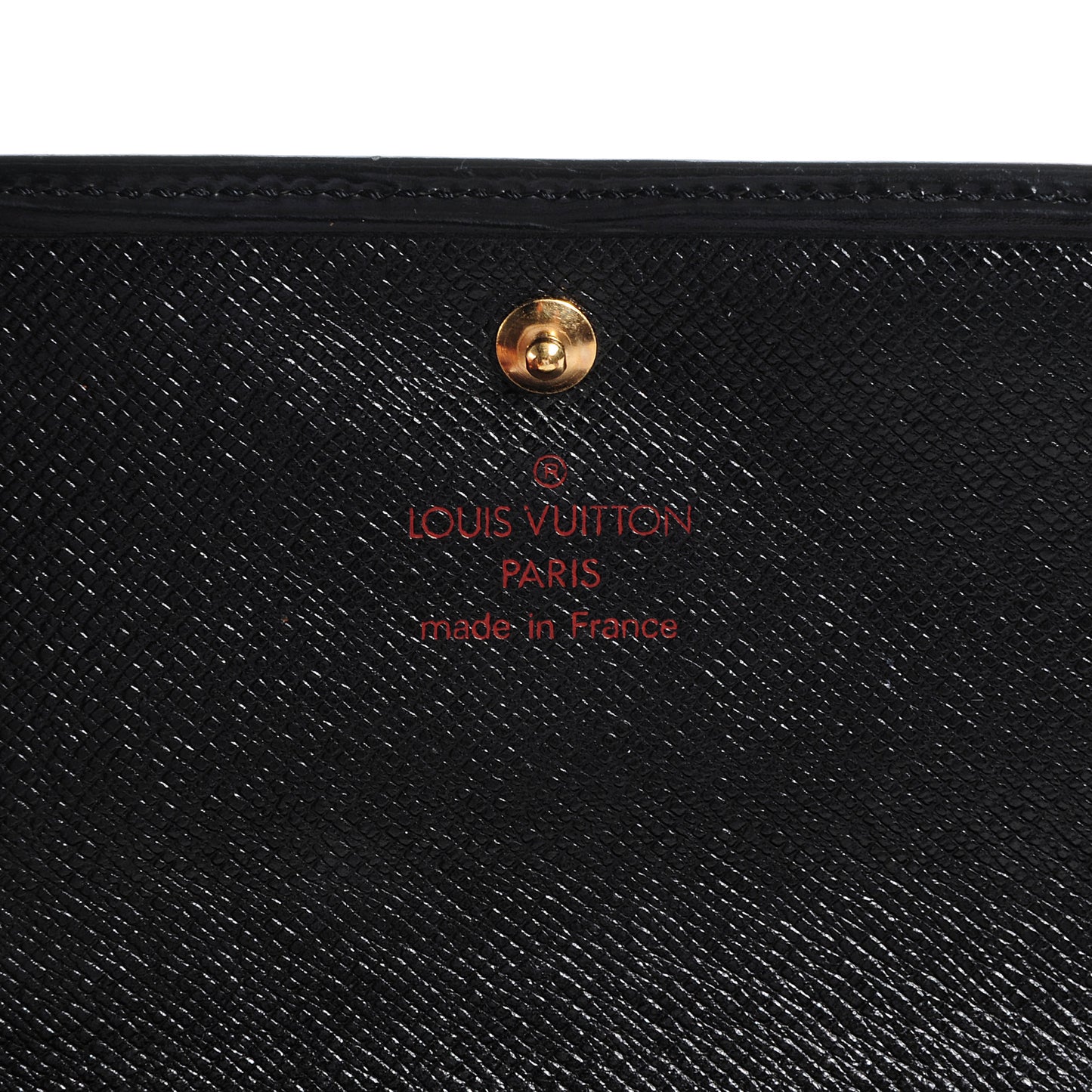Epi Porte Tresor Etui Papiers Wallet Black