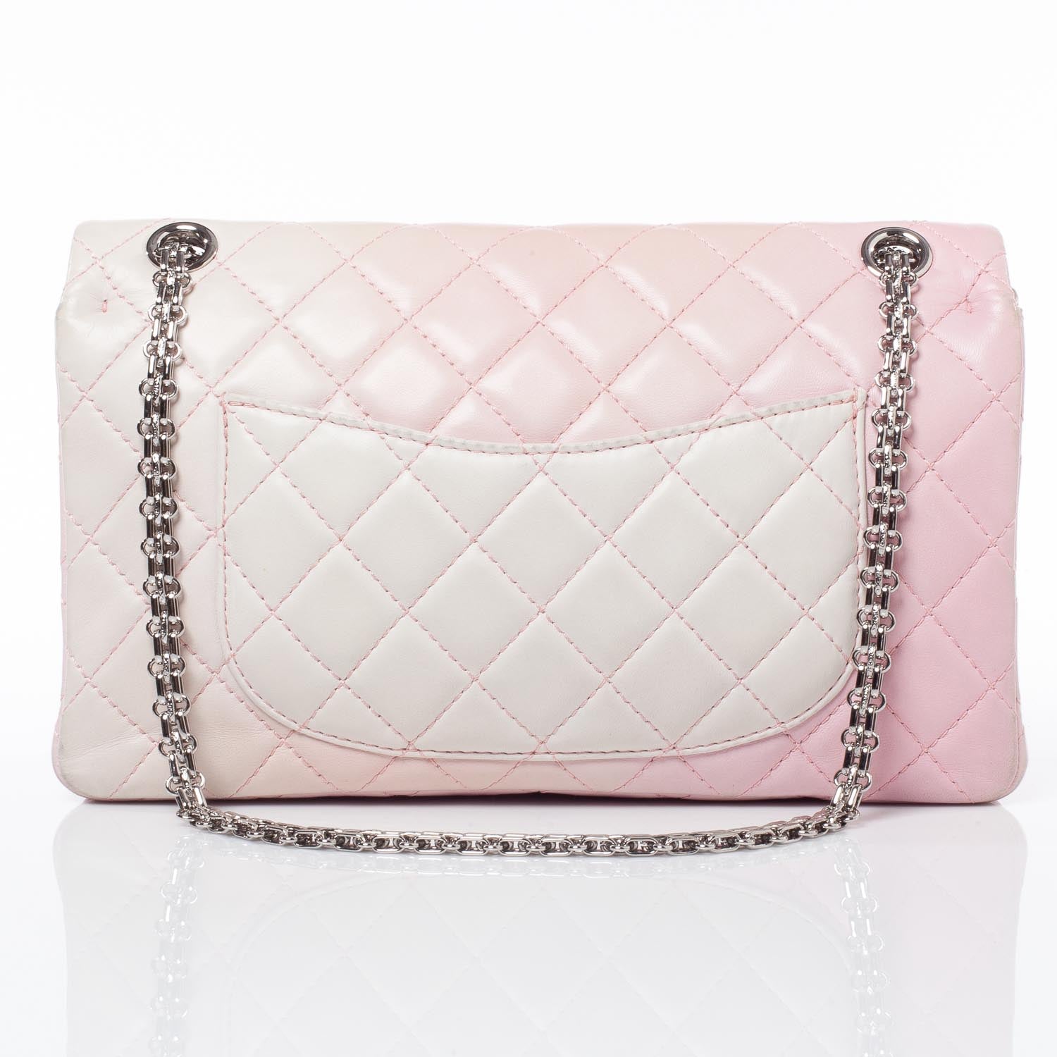 Chanel Lambskin 2.55 Reissue 226 Pink Degrade 4 of 8