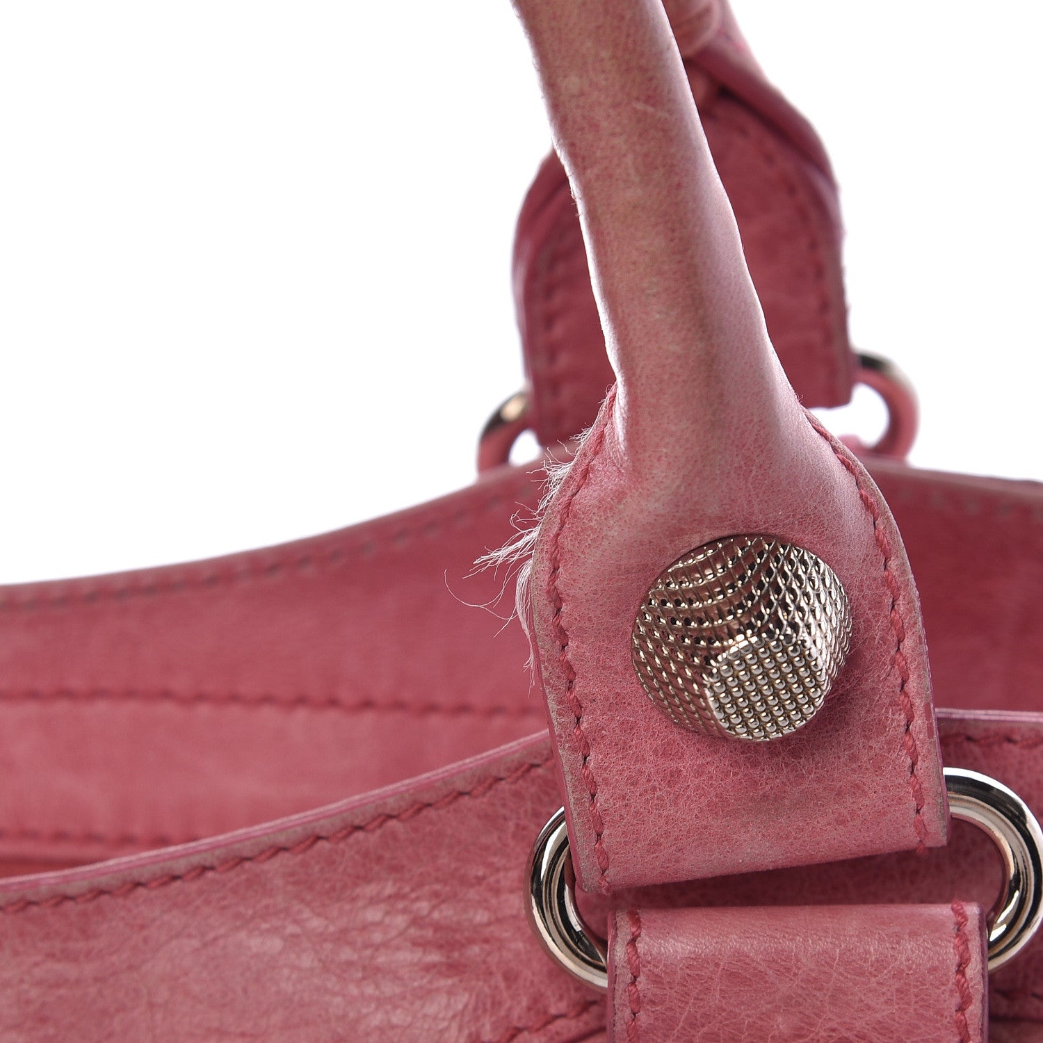 Balenciaga Agneau Giant 21 Silver Hardware Part Time Framboise 11 of 21
