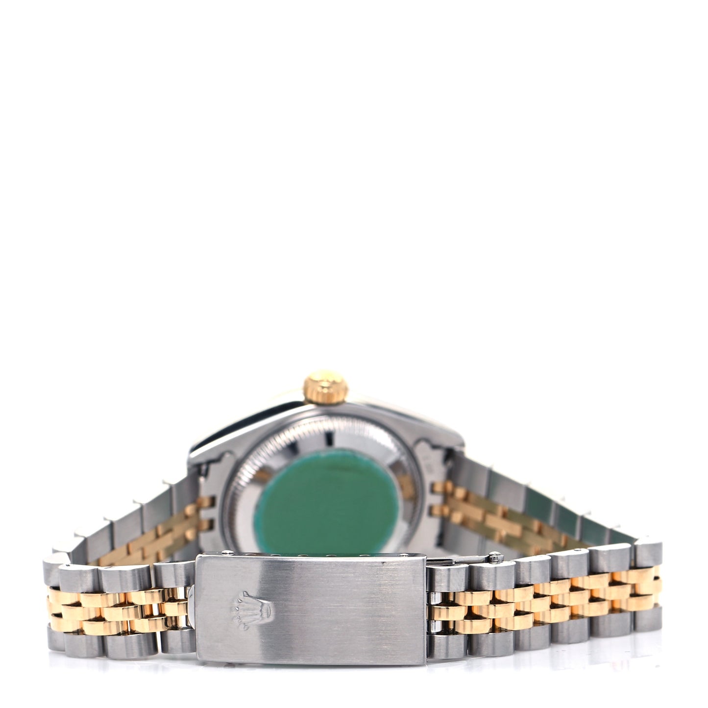Stainless Steel 18K Yellow Gold Mother of Pearl 26mm Oyster Perpetual Datejust Watch Champagne 79173