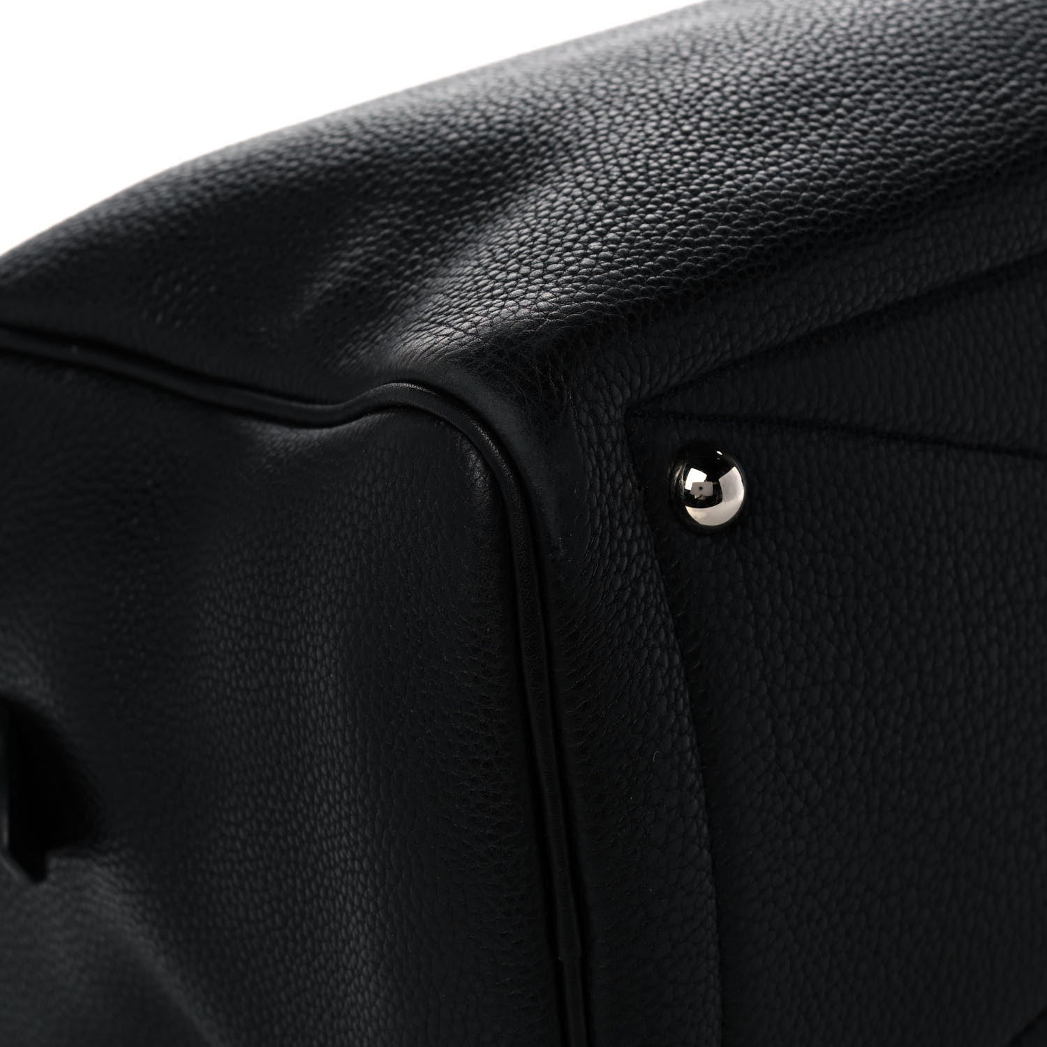 Hermes Taurillon Clemence Victoria II 35 Black 10 of 12