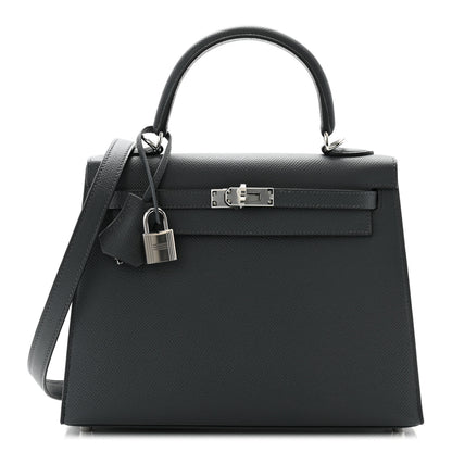 Hermes Epsom Kelly Sellier 25 Gris Misty 1 of 11