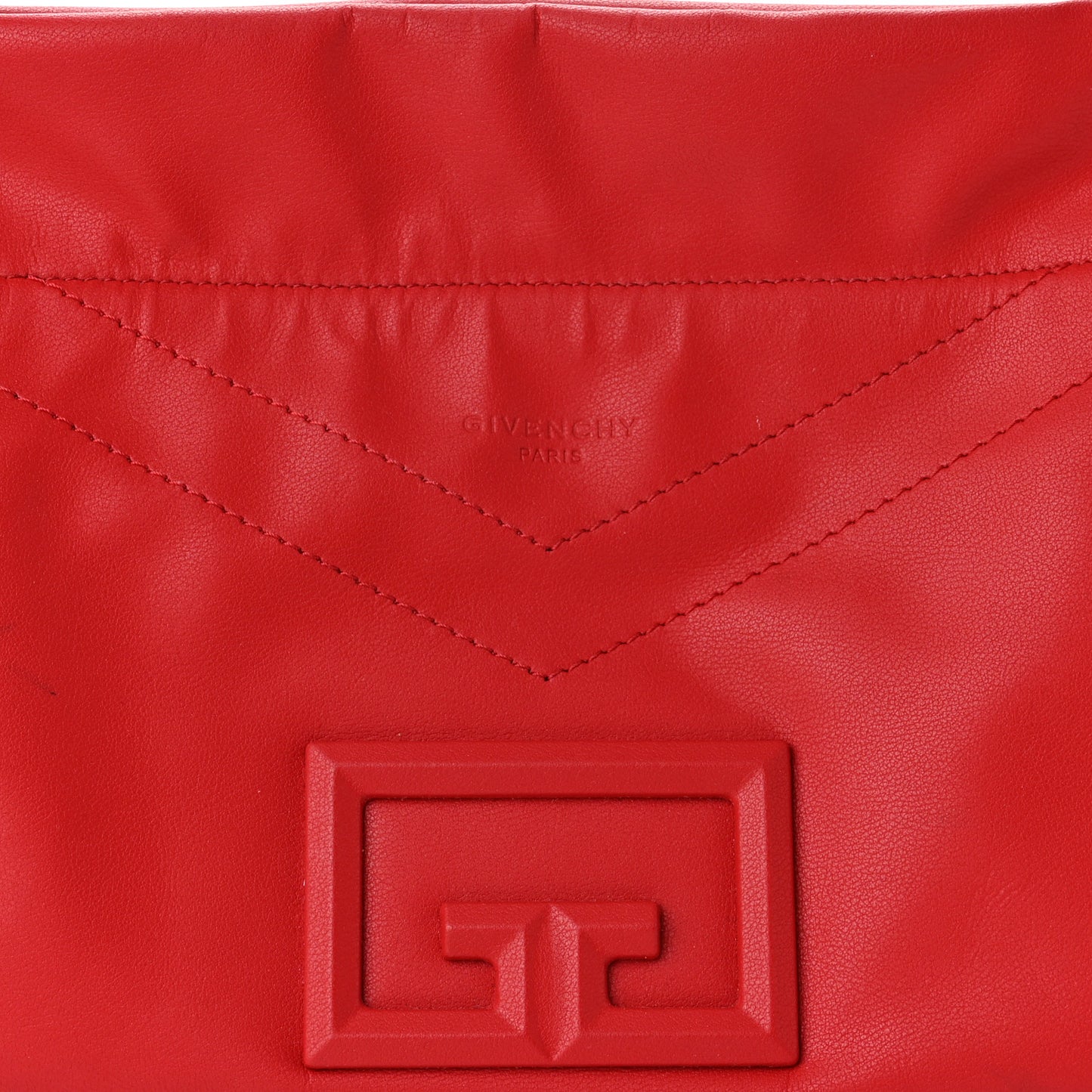 Calfskin Medium ID93 Satchel Light Red