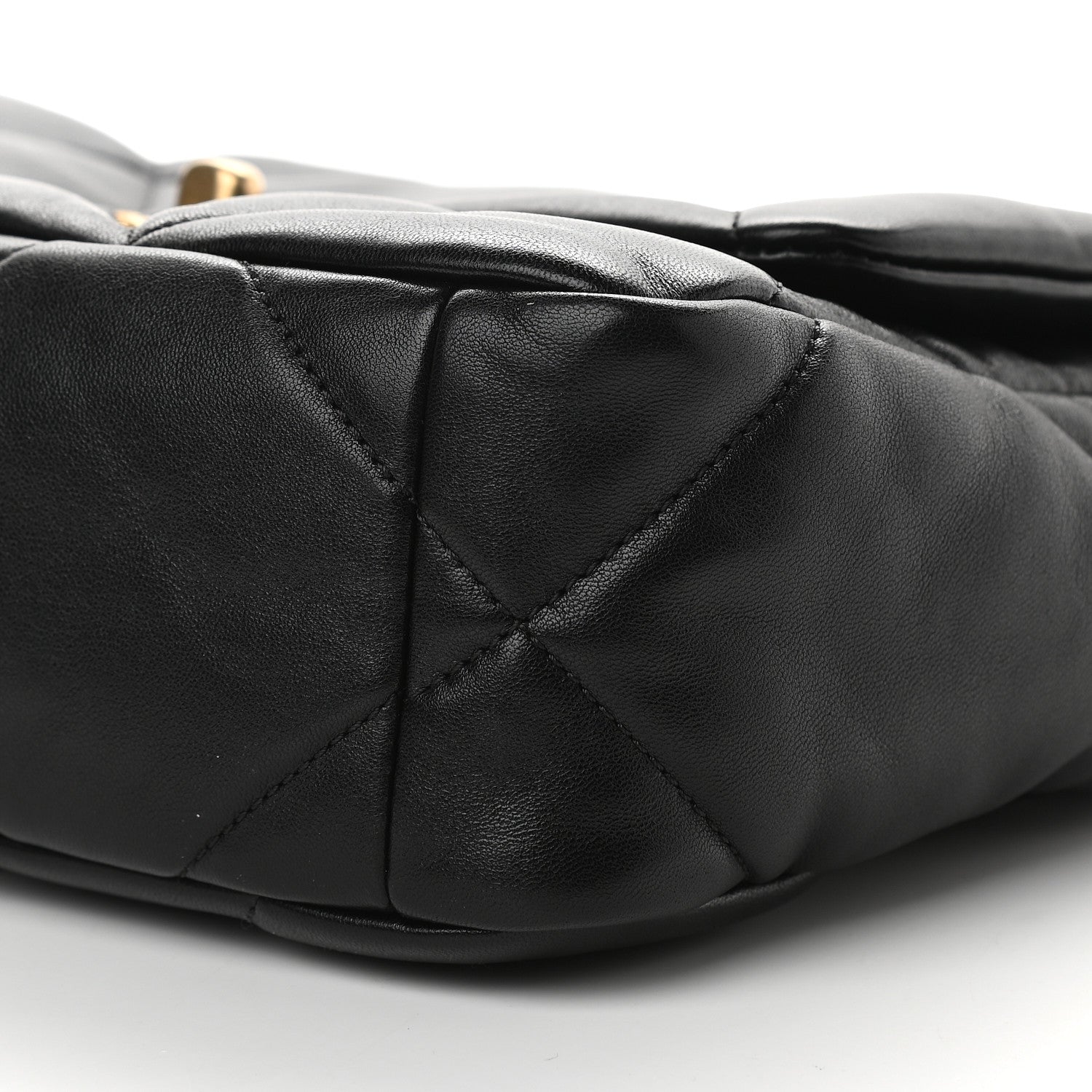 Chanel Lambskin Quilted Medium Chanel 19 Flap Black 9 of 9